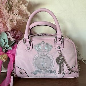 Juicy Couture pink bowler